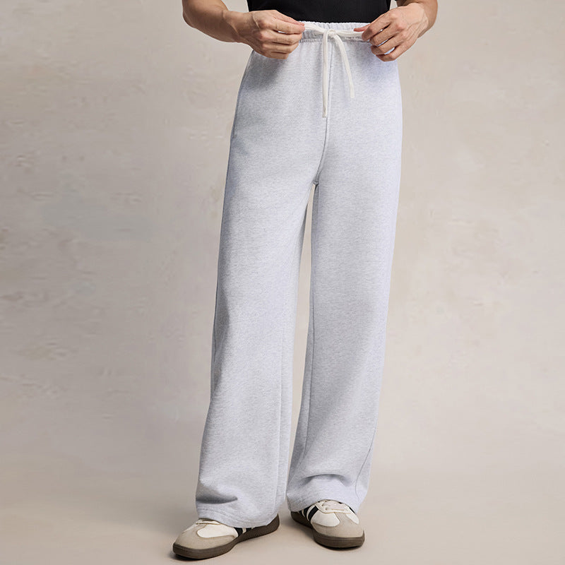 Sweatpants occasionnels à la jambe droite pour hommes