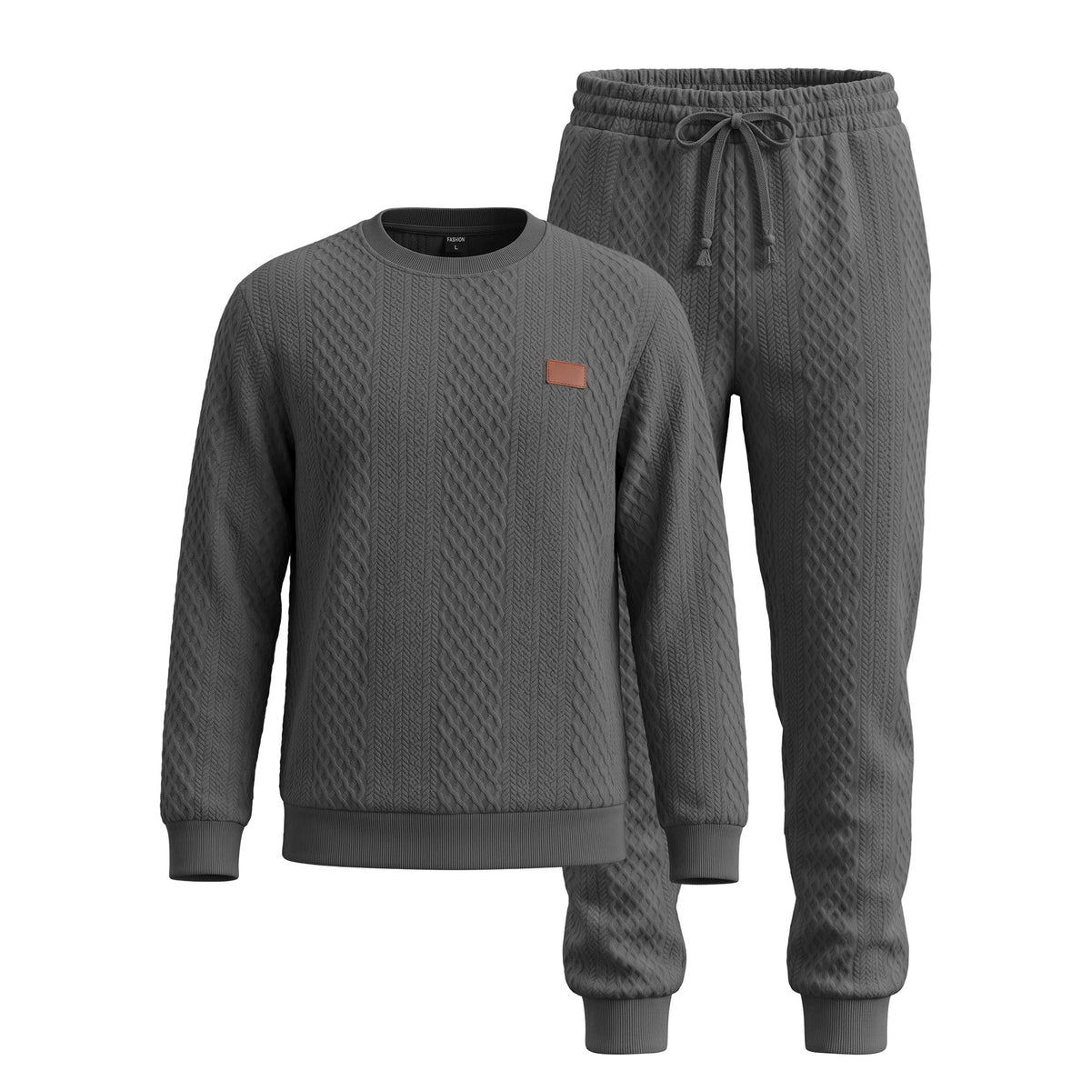 Pantalon Jacquard Jacquard Texturé Hommes