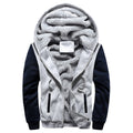 Homme style coréen Vêtements de sport rembourrés en polaire et en coton extra épais