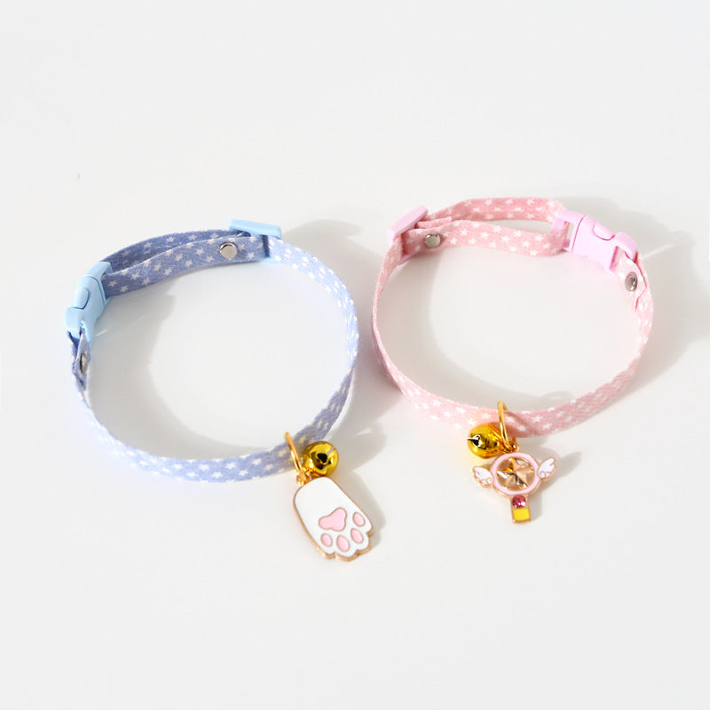 Collier de sécurité pour chien de chat, couleur confluent avocat