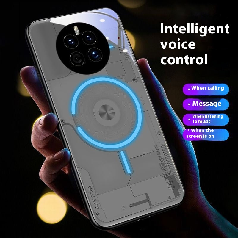 Cas de téléphone peint lumineux