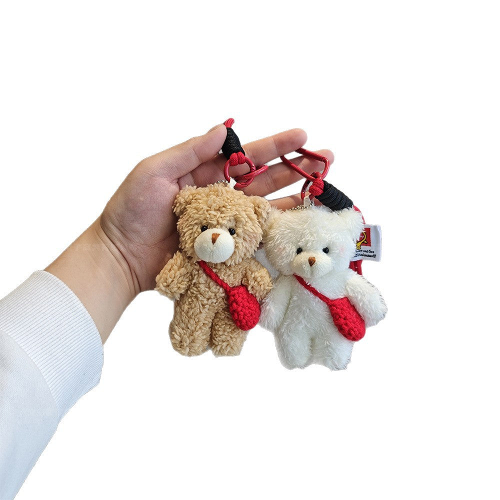 Petit ours pendentif Blush Bear Petit ours en peluche en peluche