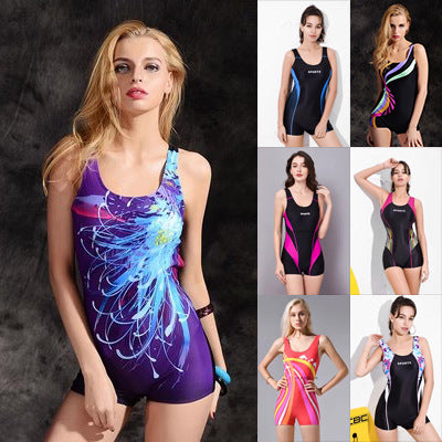 Maillot de bain simple professionnel à séchage rapide Femme