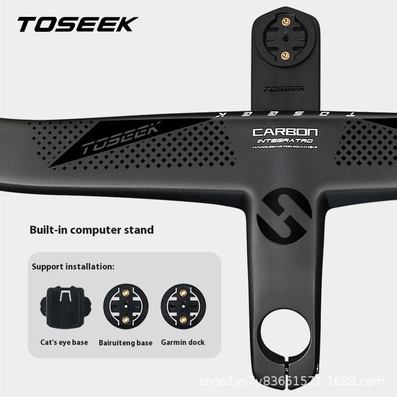 Poignée de vélo haut de gamme intégrée Carbon Fiber Road
