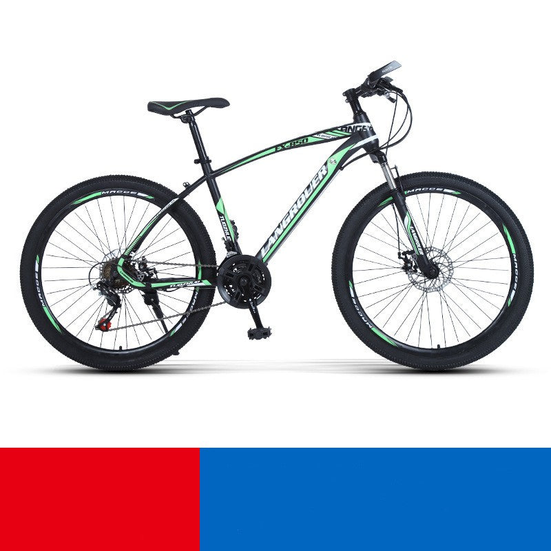Vélo d'absorption de choc Vélo d'équitation en plein air Vitesse variable Cross-country