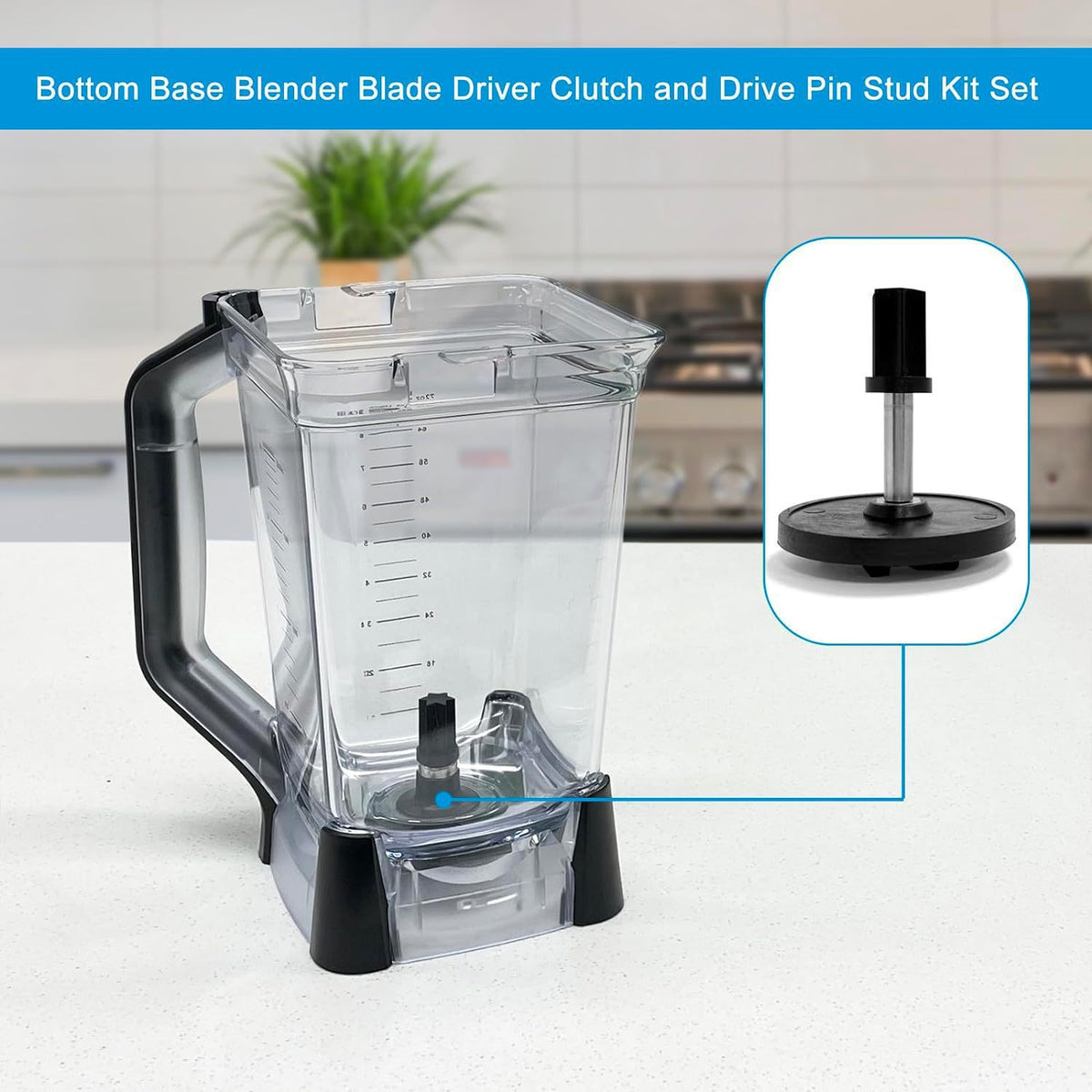 Blender Blade Drive Stud d'épingle de disque d'embrayage