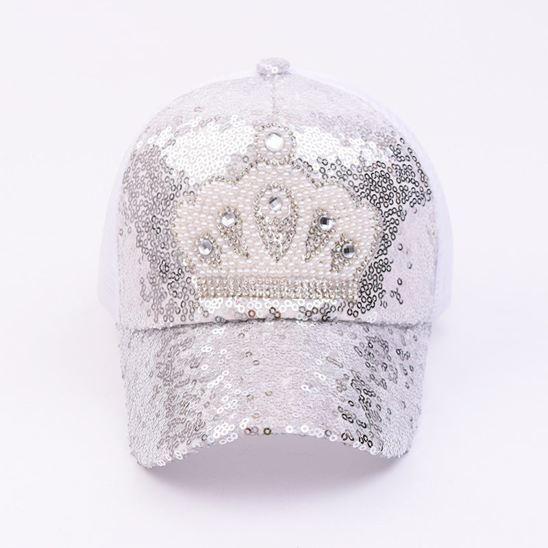 Crown Princess Childrens Mesh Hat