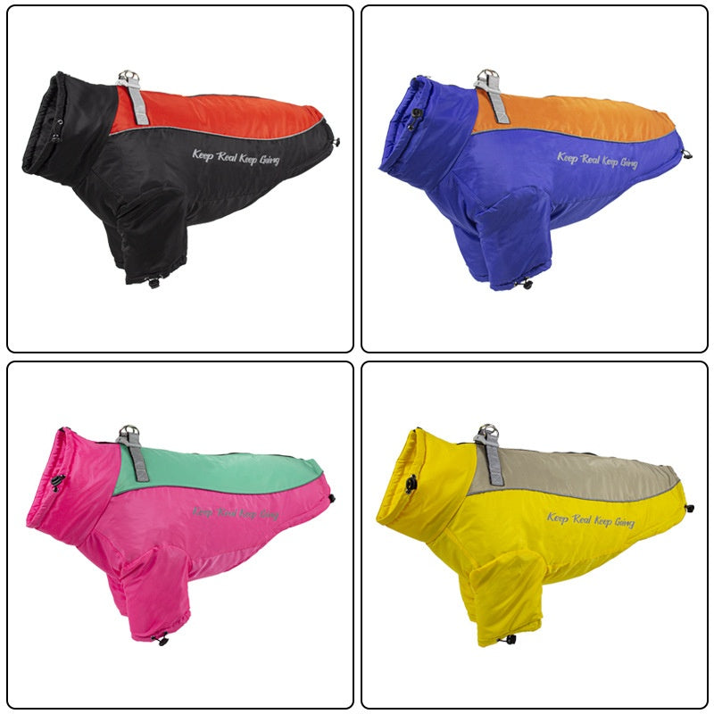 Vêtements chauds pour chiens polaires