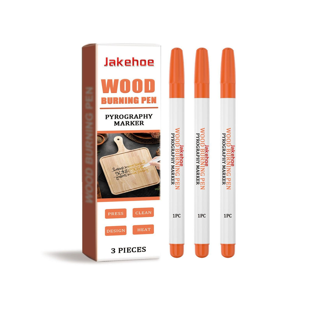 JAKEHOE Ensemble de marqueurs d'artisanat en bois