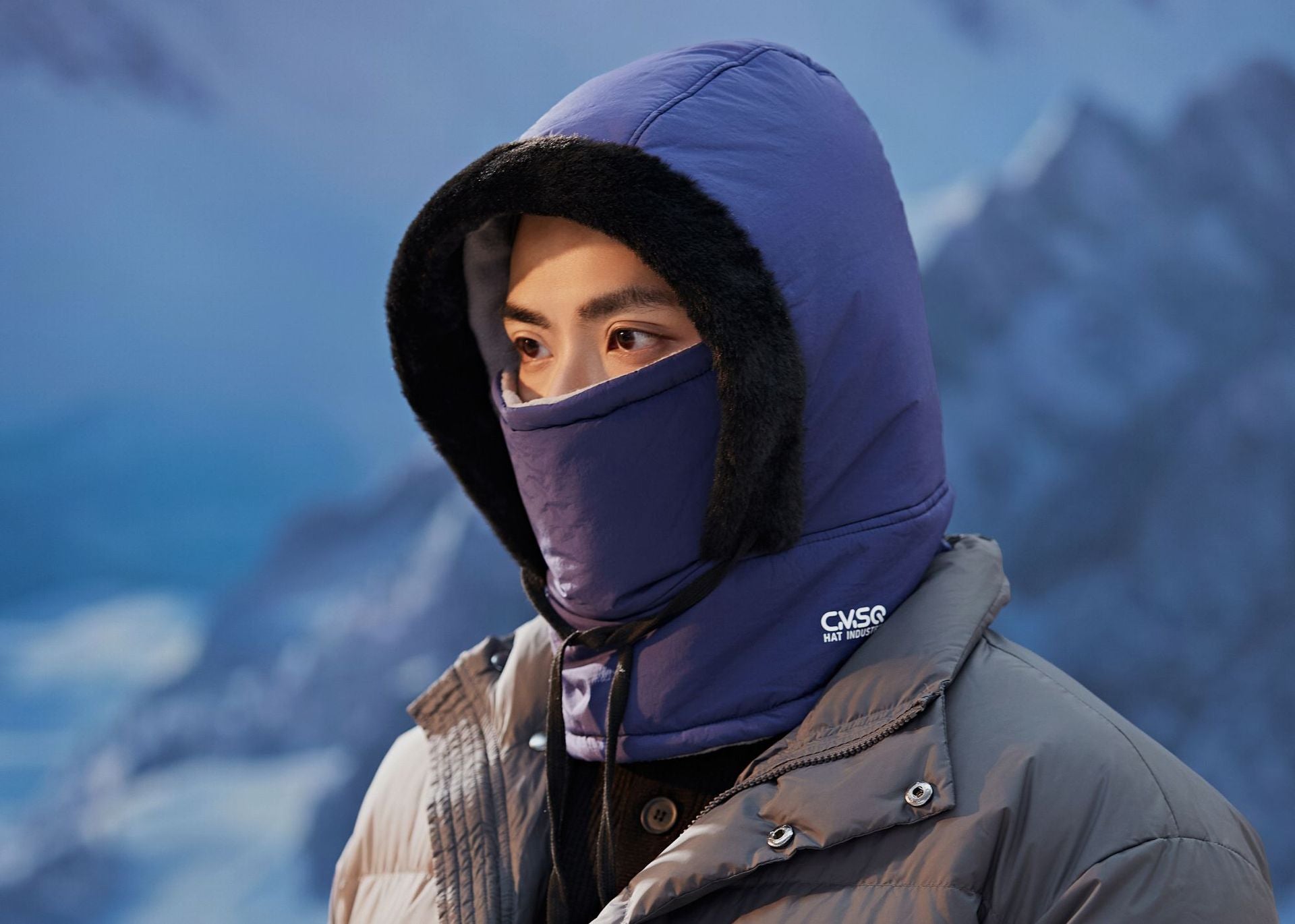 Chapeau de protection de l'oreille chaude polaire pour hommes