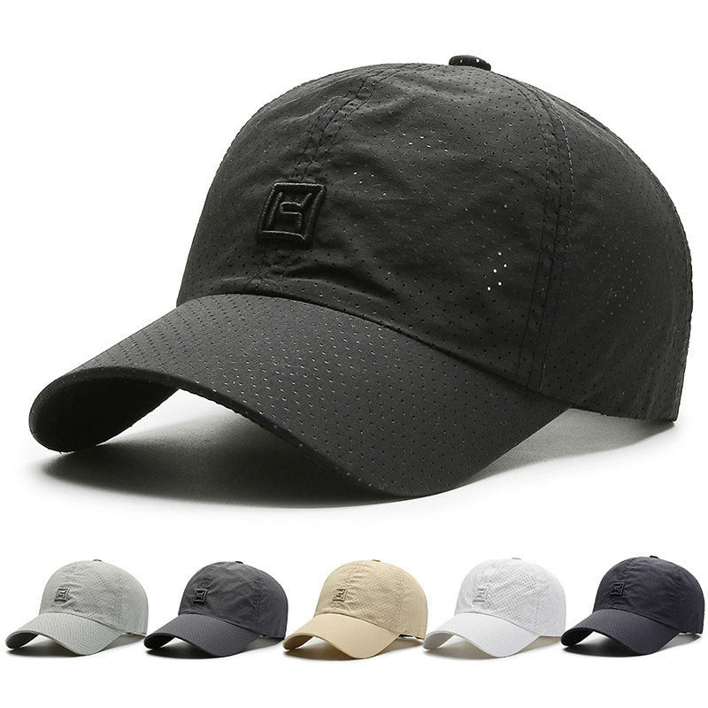 Casquette de baseball respirante en plein air pour hommes