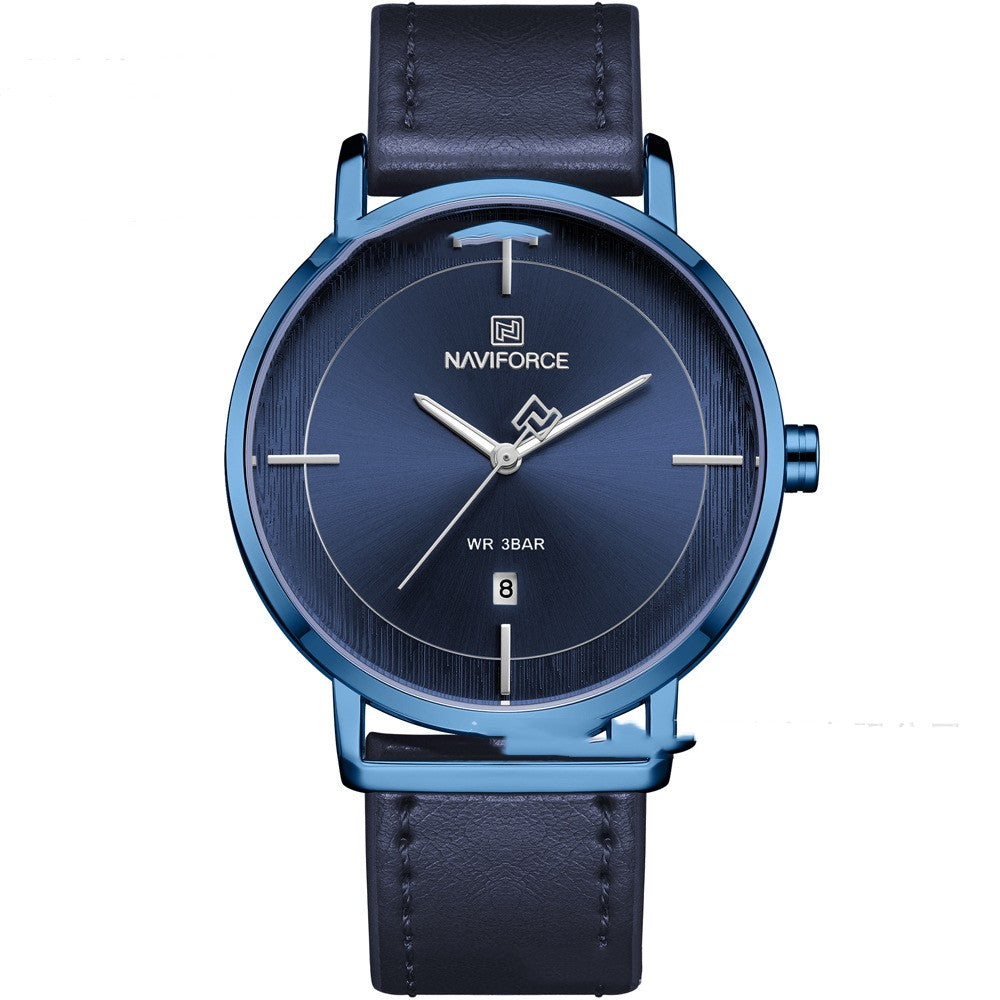 Simple Fashion Waterproof Calendar Quartz Watch