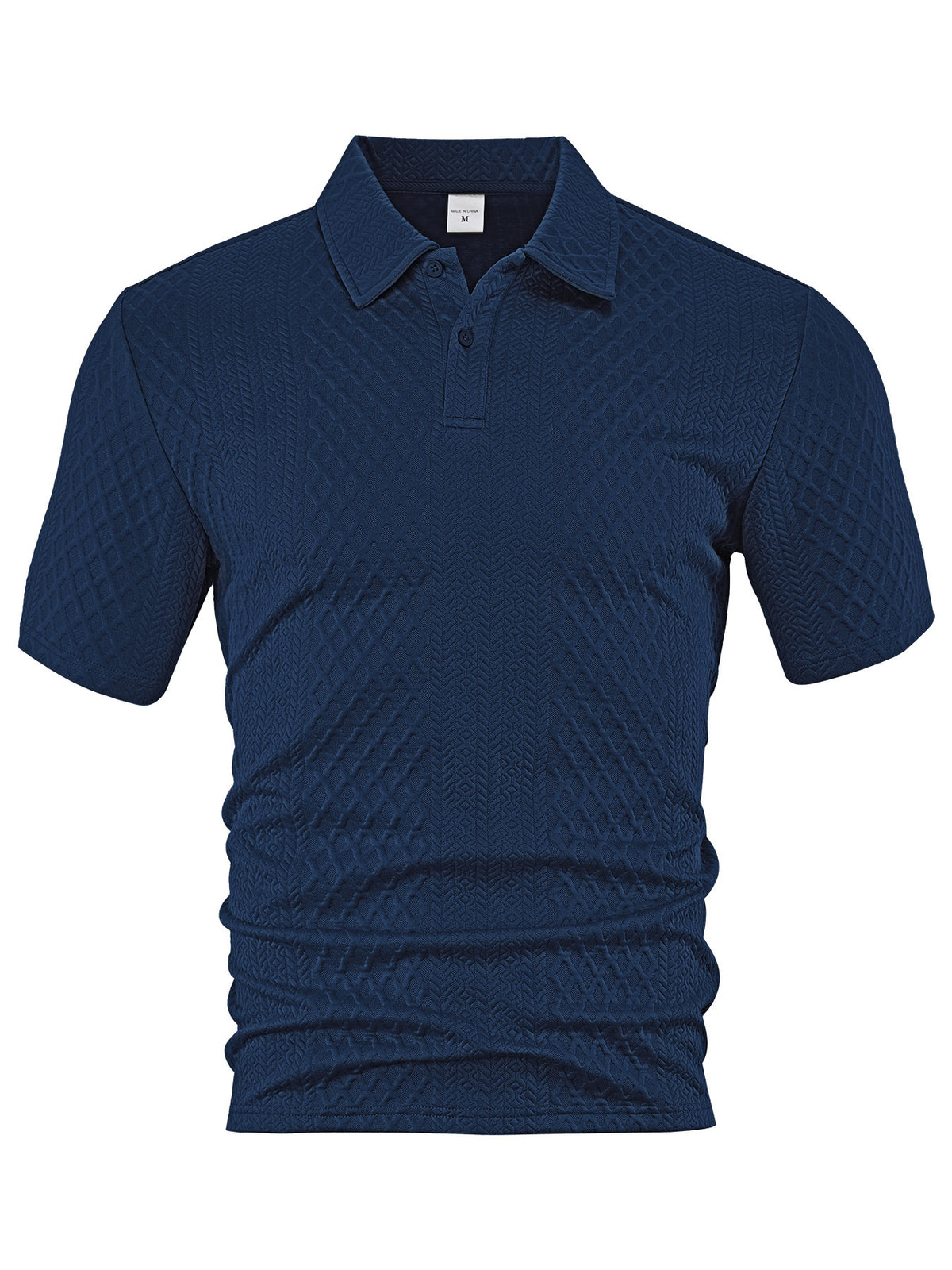 European And American Men's Summer Thin Loose Respirant Casual Solid Color Jacquard Lel S