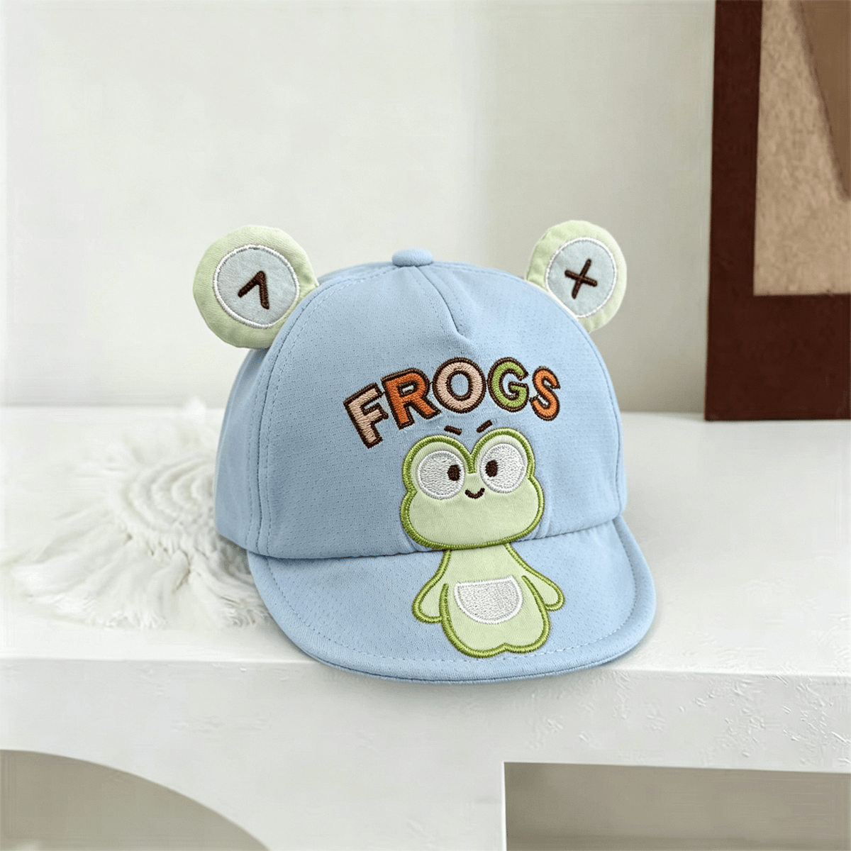 Super mignon trois dimensions Grog oreilles Baby Casquette de baseball coton doux Bébé chapeau de soleil pour Outd