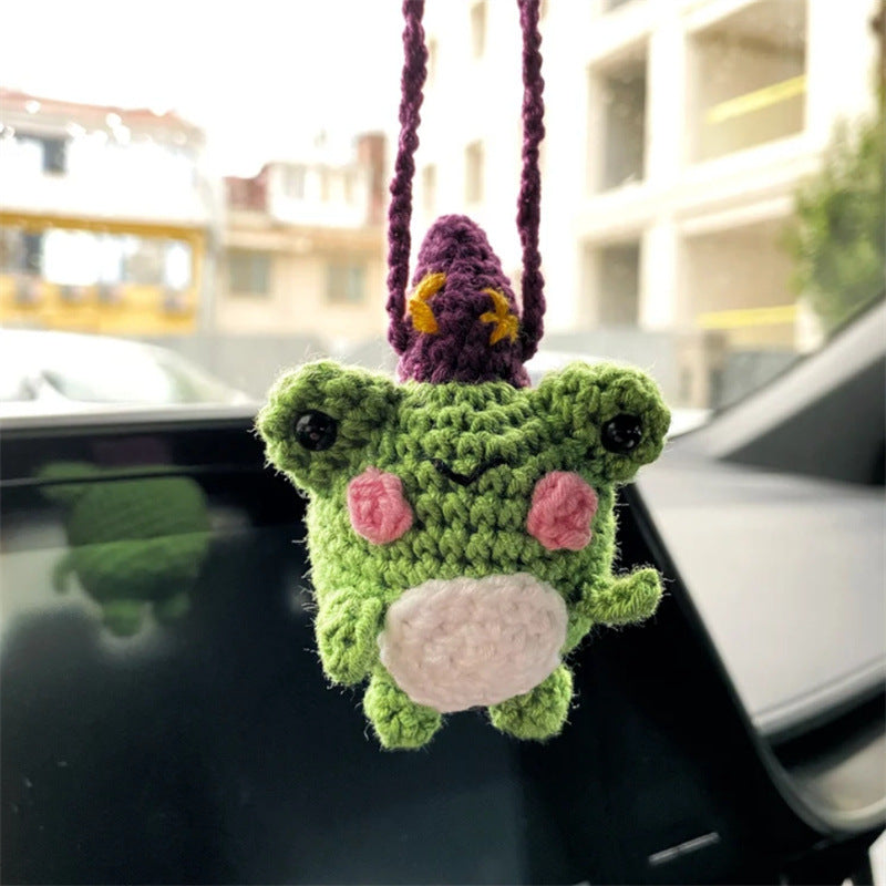 Pendentif de voiture pour animaux quirky à la main
