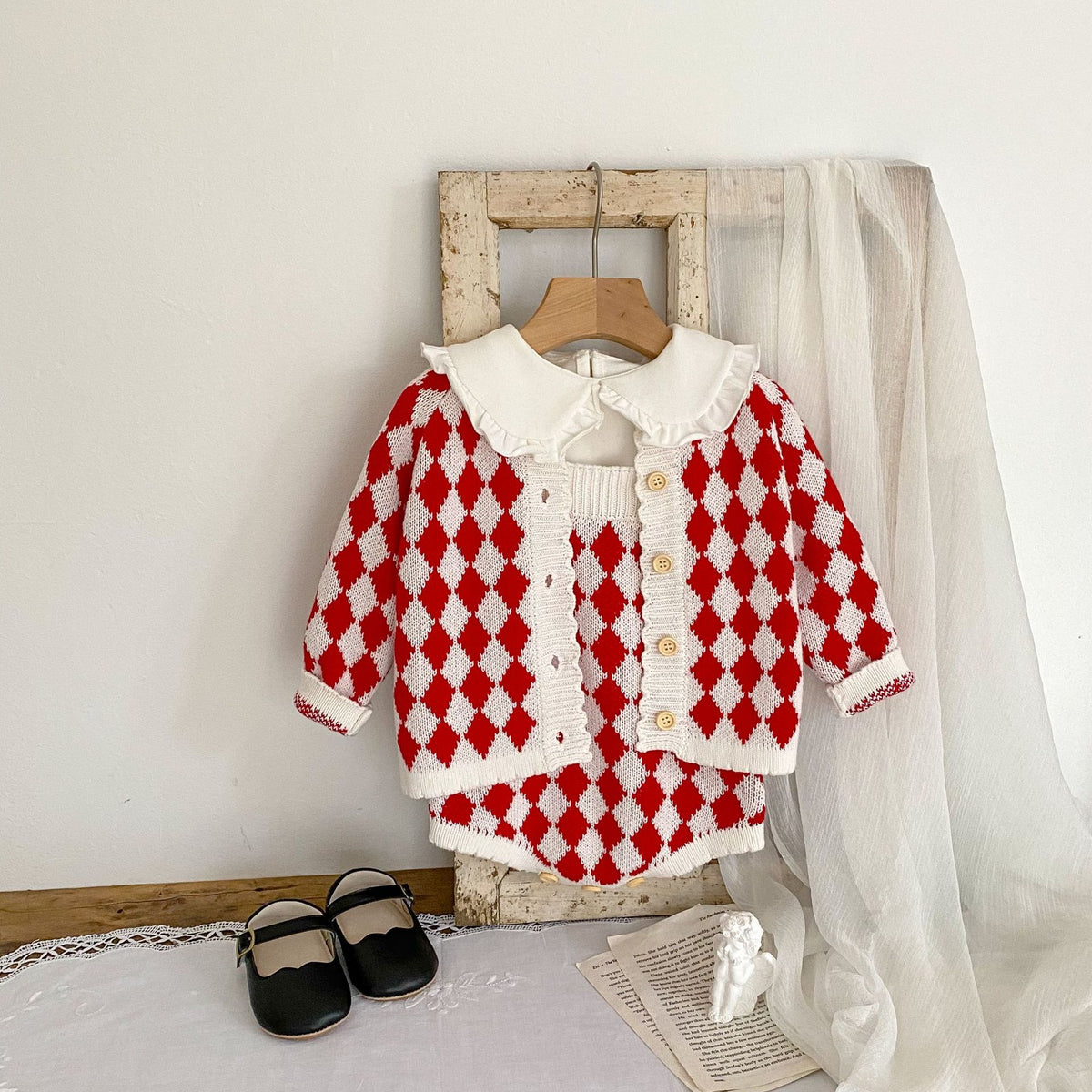 Chandails en coton tricoté pour bébés