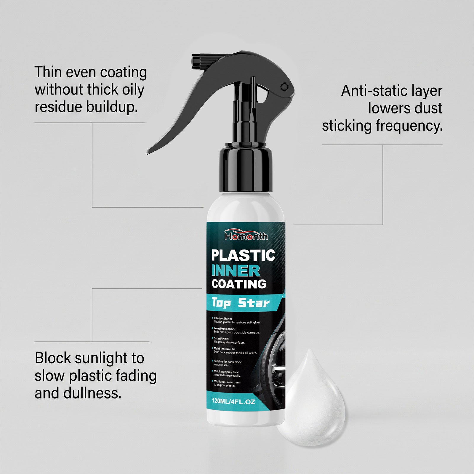 Revêtement intérieur en plastique