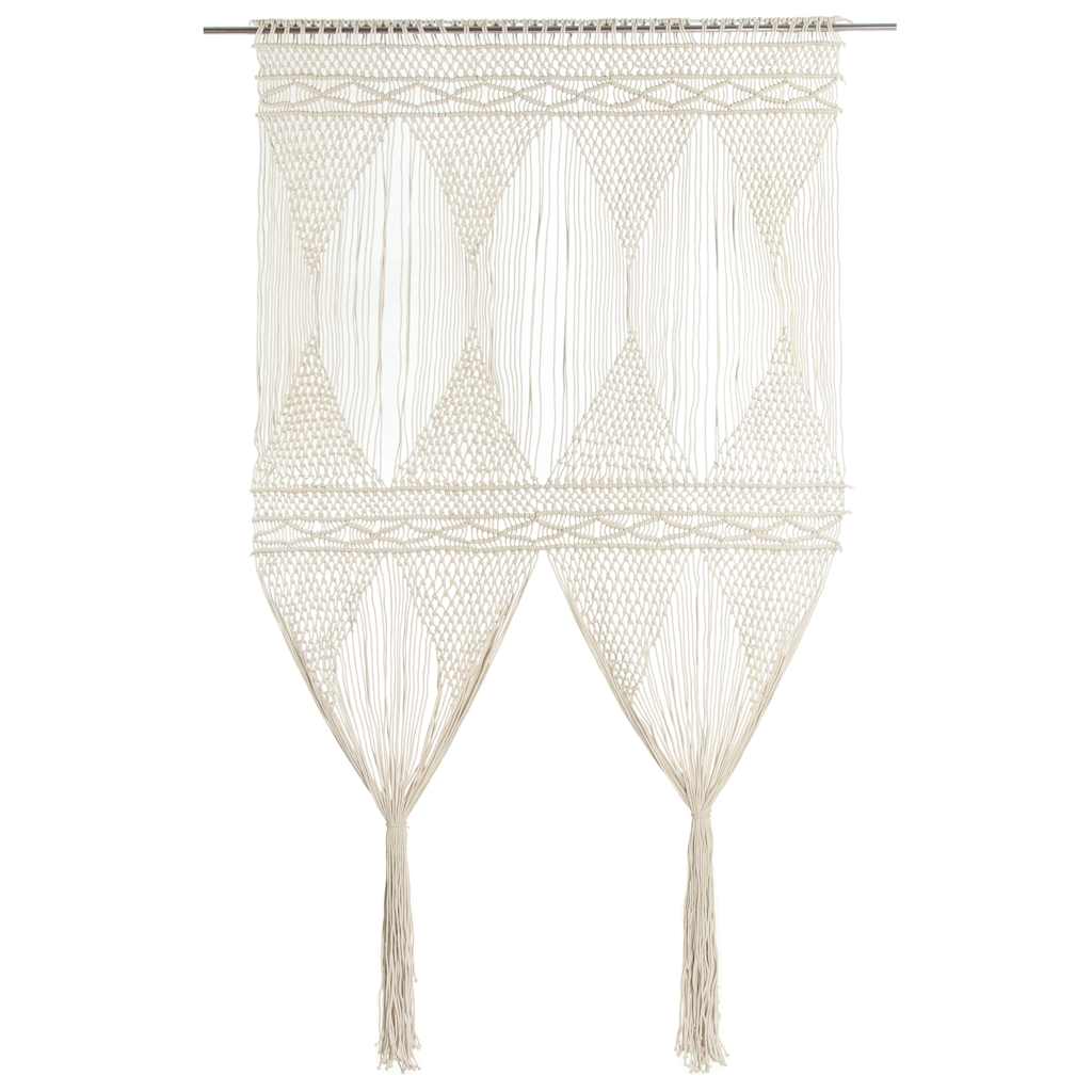Macrame Rideau coton