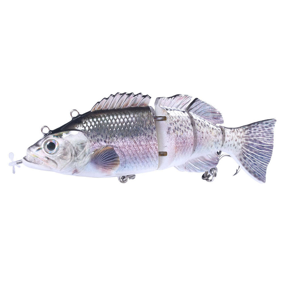 Luya Fausse Lure Knotty Fish 15CM54G Automatique Fish Usb Knotty Fish Aile électrique