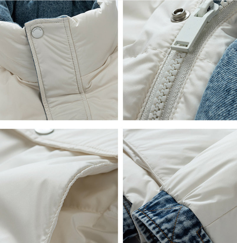 Mode d'hiver Individuel Casual Down Jacket Hommes