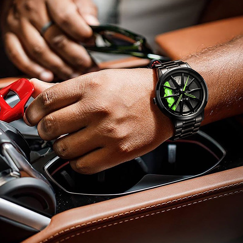 Svj Montre RAYS-G25 roue Stéréo Feuille creuse
