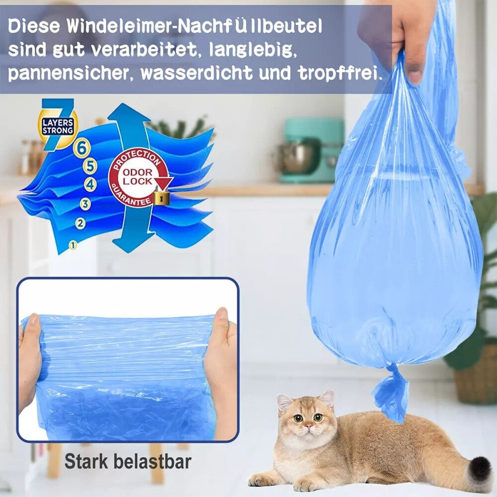 9pcs Élimination Nappy Bin recharge Cassettes pour AngelCare