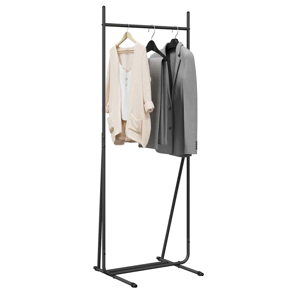 Sac de vêtements Noir 62 x 48 x 158 cm Acier
