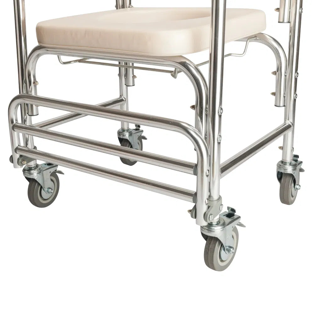 4 en 1 Aluminium multifonctionnel Personnes âgées Personnes handicapées Femmes enceintes Commode Chaise