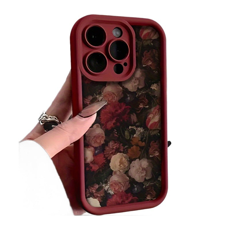 Plein écran Rose Bamboo Ladder soft Phone Case