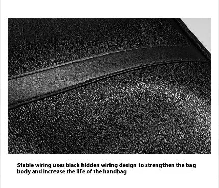 Sac à main en cuir véritable homme Double Zipper Cattlehide en cuir mode