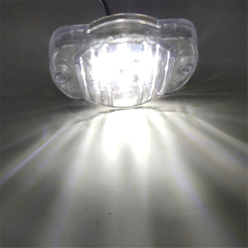 Rond Camion lumière latérale 12v Round Navire de croisière Signal de bateau lumière 24V