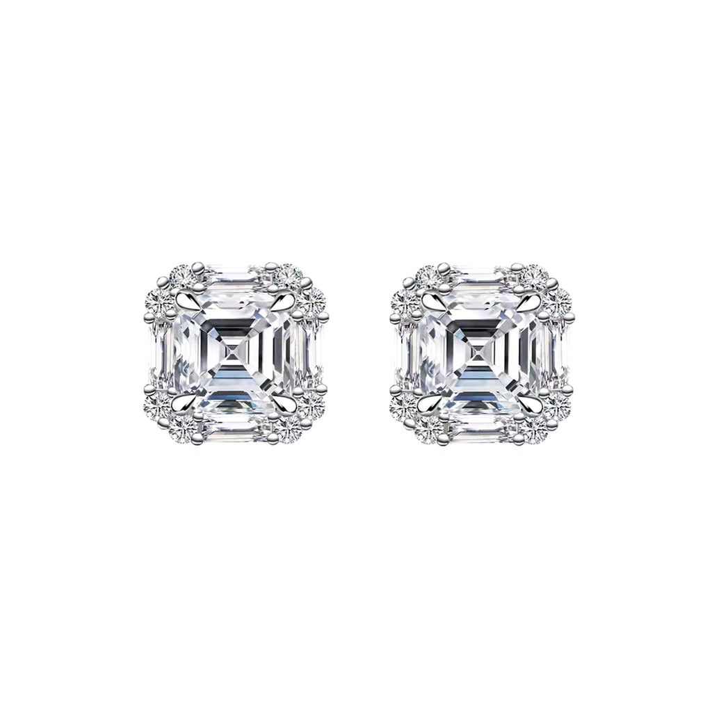 S925 Boucles d'oreilles en acier inoxydable