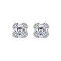 S925 Boucles d'oreilles en acier inoxydable