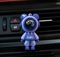 Comprimés d'arôme de sortie d'air de voiture-Purple Lightning Bear-1 pièce