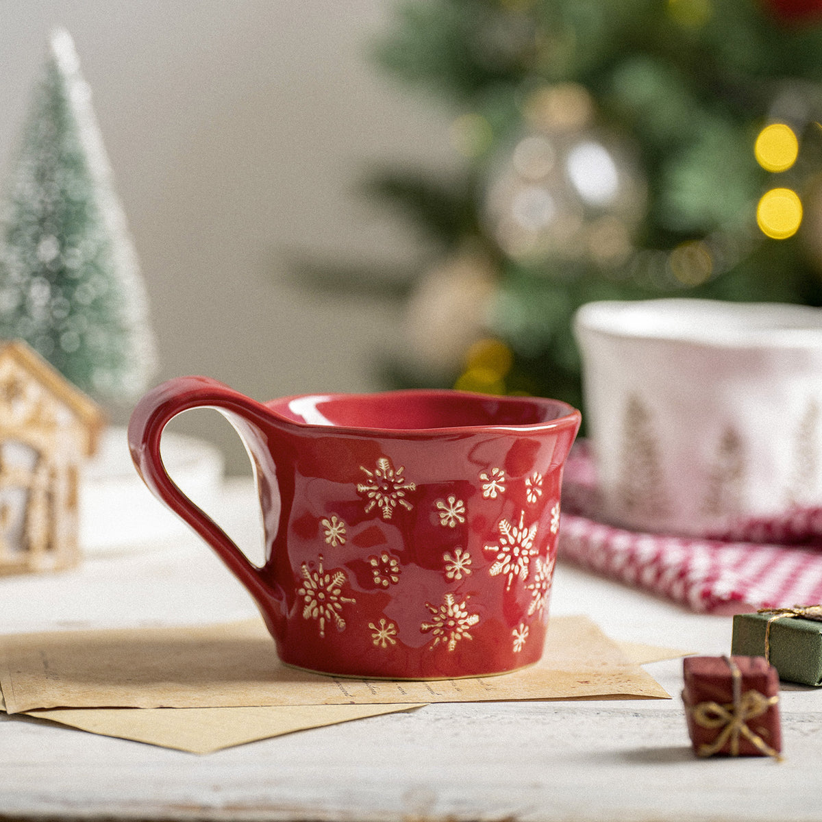 Mug en céramique à thème de Noël