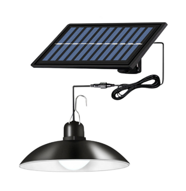 Split lumière solaire intérieur extérieur lampe de jardin Camping Tente Chandelier régulateur de lumière One Dra