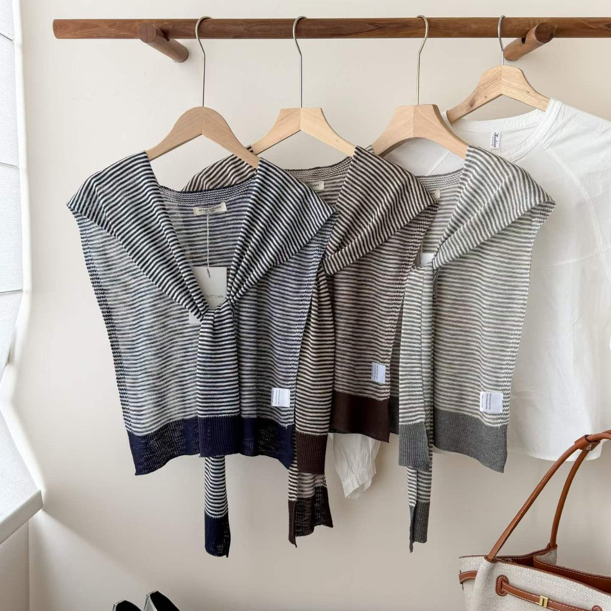 Écharpe polyvalente Vêtements d'extérieur Épaule à col amovible