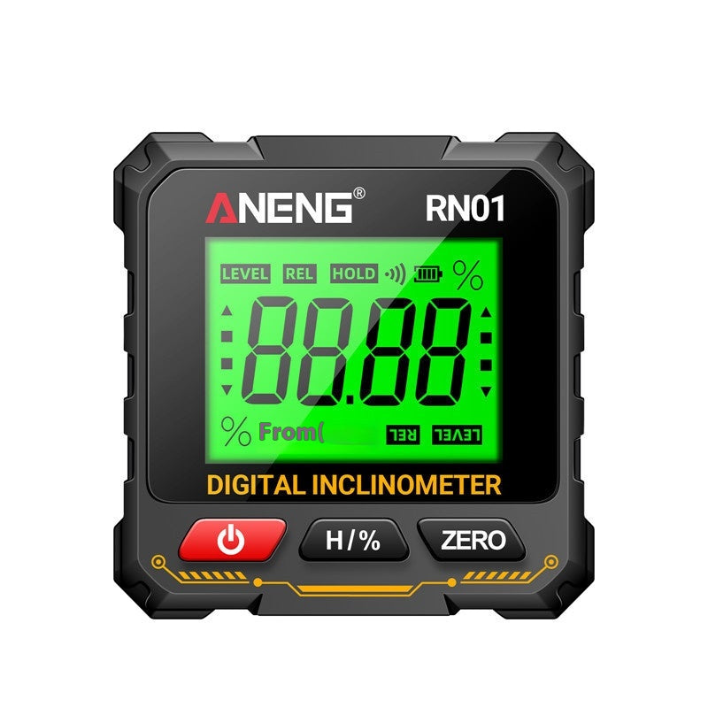 Mesure de la pente du niveau magnétique de l'inclinomètre multifonctionnel