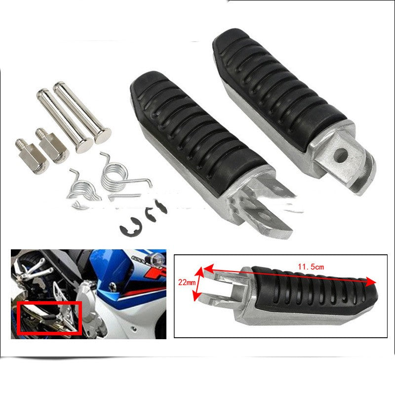 Modification des pédales de moto en alliage d'aluminium