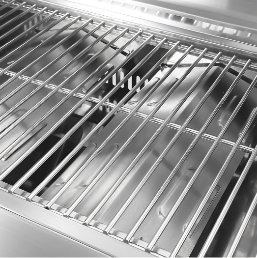 Grille extérieure portable en acier inoxydable