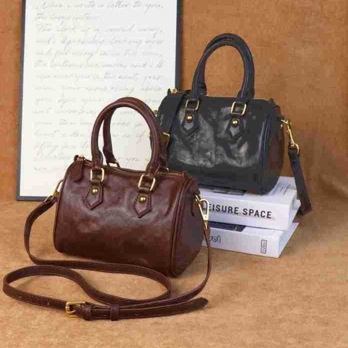 Style Boston Sophistiqué Niche-design Vintage Sac à main