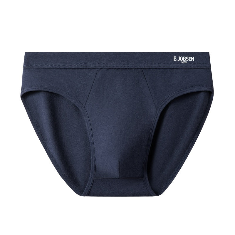 Slips en coton respirant pour hommes avec un crotch de coton antibactérien