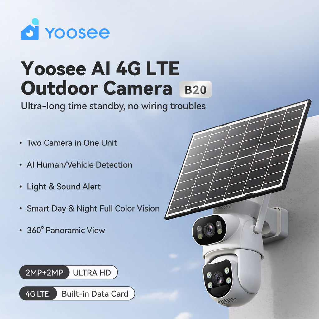 2.5K 4G Outdoor Solar PTZ Camera on Battery