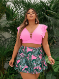Ensemble de maillots de bain occasionnels 2 pièces pour femmes M107