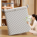 Grille d'échecs Finition de déménagement Sac de rangement de vêtements de grande capacité