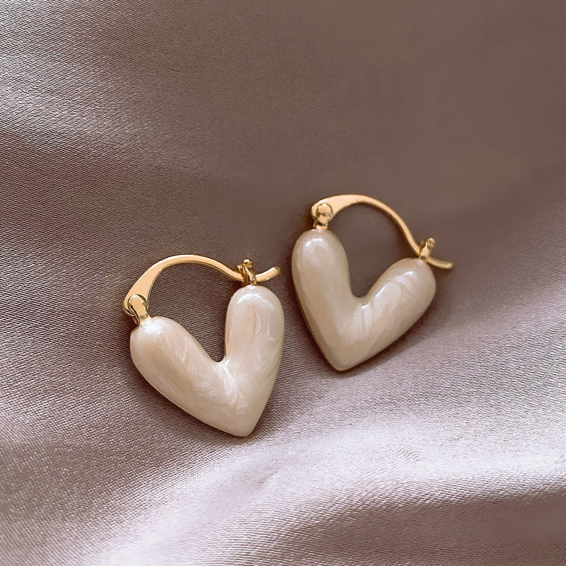 Boucles d'oreilles européennes de luxe de Shell