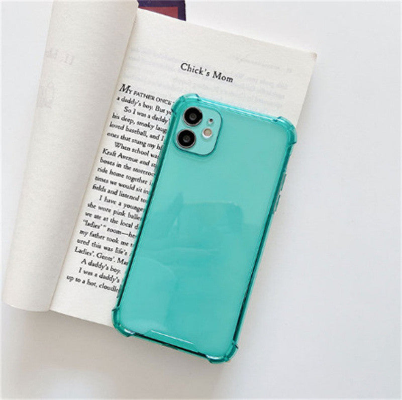 Téléphone portable Shell Girl Protection du coeur Fine Hole