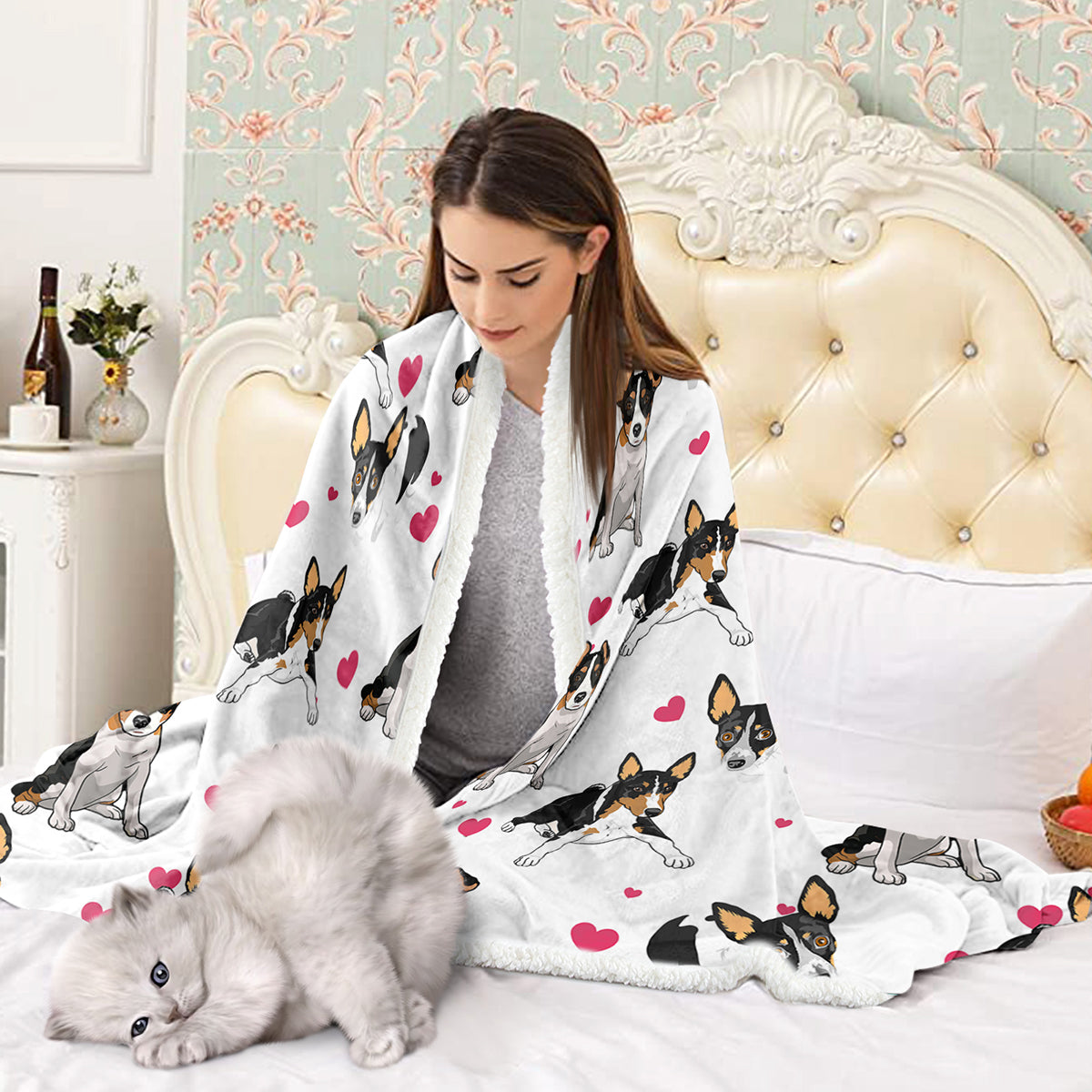 Couverture de lancer Terrier Rat