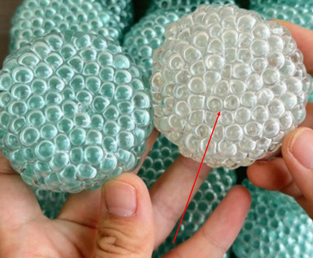 Balle en verre Brittle Blingy anti-stress bricolage