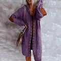 Spot 2022 Automne et hiver Explosions Wish Sweater Sweater Femme Amazon Ebay Long Coat